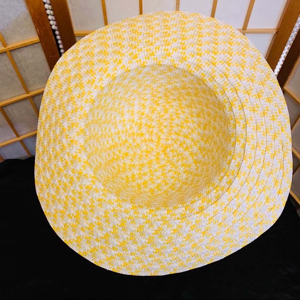 FLOPPY YELLOW SUN HAT FOR GIRL’S NWT - Picture 2 of 5